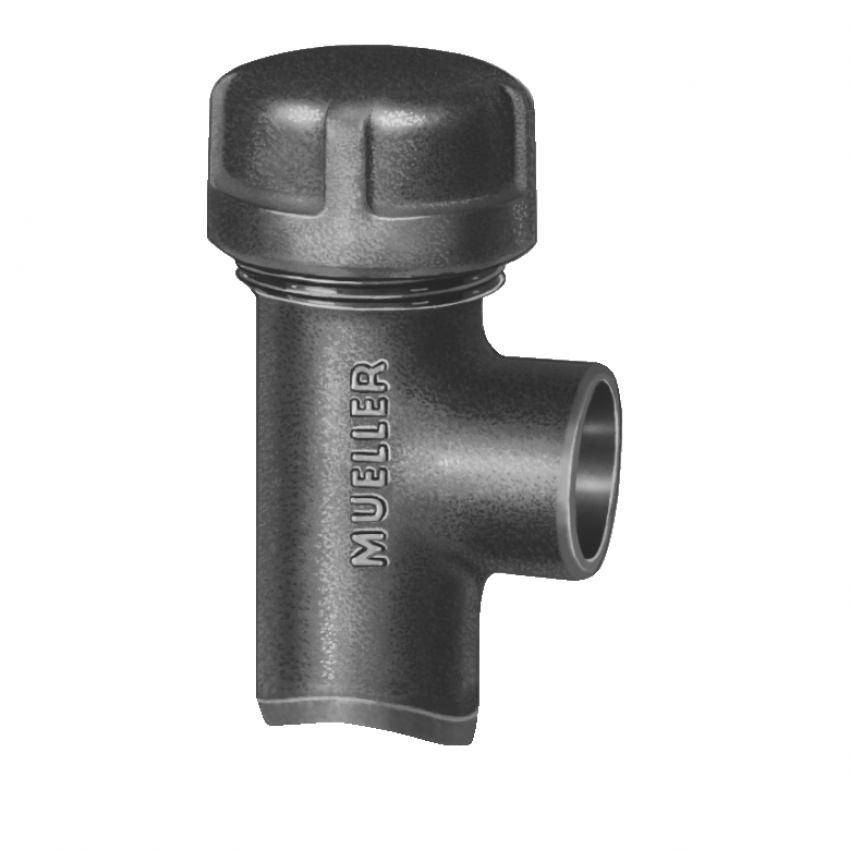 Continental Industries 1302-09-0814-00 Steel Service Punch Tee 1" IPS PLAIN BUTT 